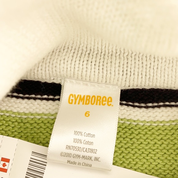 Gymboree Striped Sweater Dress Size 6 NWT - Picture 6 of 6